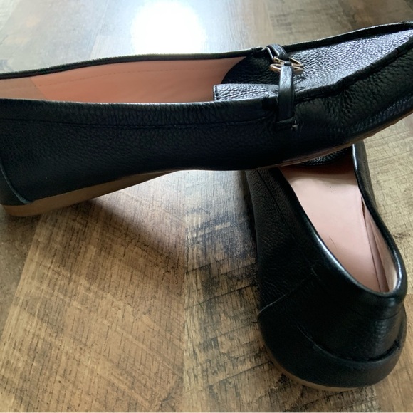 Kate Spade Black Leather Loafers - Picture 5 of 6